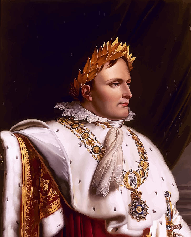 727x900 Emperor Napoleon Bonaparte Painting By War Is Hell Store - Napoleon Bonaparte Painting