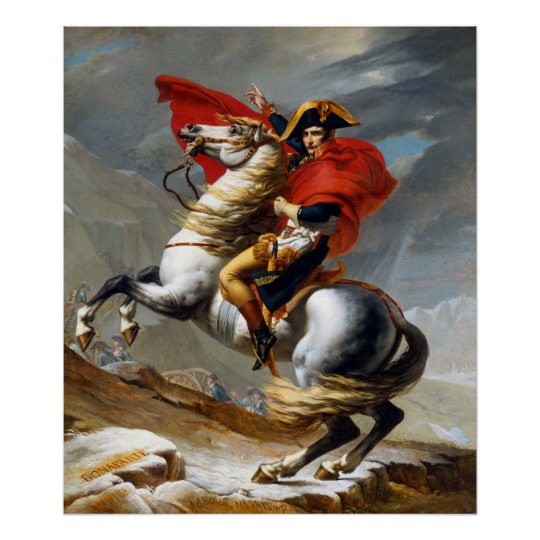 540x540 Napoleon Bonaparte Painting By Jacques Louis David Poster - Napoleon Bonaparte Painting