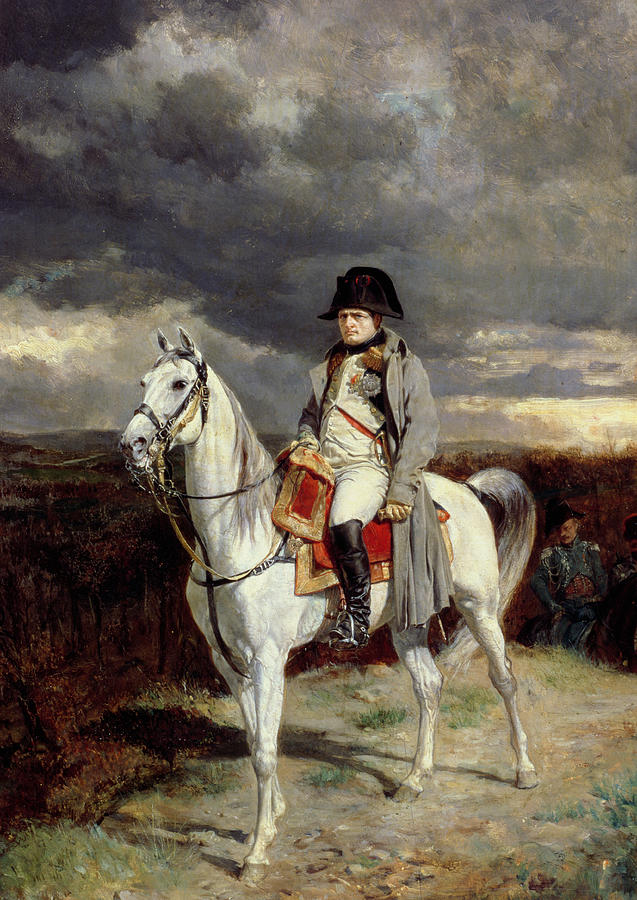 637x900 Napoleon Bonaparte Painting By Jean Louis Ernest Meissonier - Napoleon Bonaparte Painting
