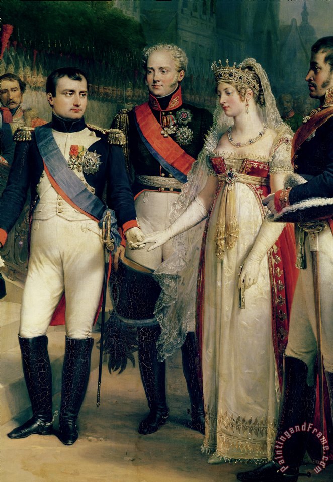 662x960 Nicolas Louis Francois Gosse Napoleon Bonaparte Receiving Queen - Napoleon Bonaparte Painting