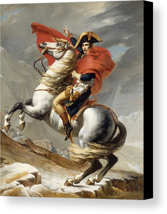 586x750 Napoleon Bonaparte On Horseback Canvas Print Canvas Art By War - Napoleon Bonaparte Painting Original