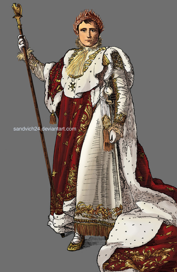 600x920 Napoleon Bonaparte By Sandvich24 - Napoleon Bonaparte Painting Original