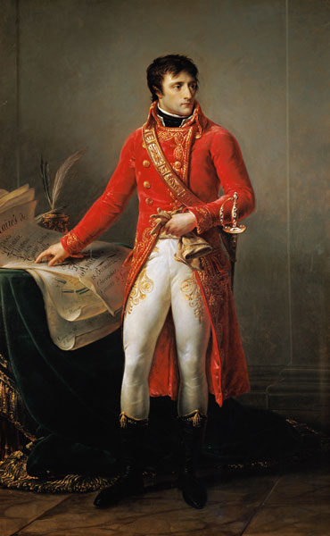 370x600 Portrait Of Napoleon Bonaparte - Napoleon Bonaparte Painting Original