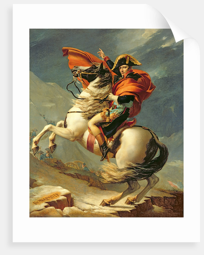681x850 Napoleon Crossing The Alps Posters Amp Prints By Jacques Louis David - Napoleon Crossing The Alps Painting