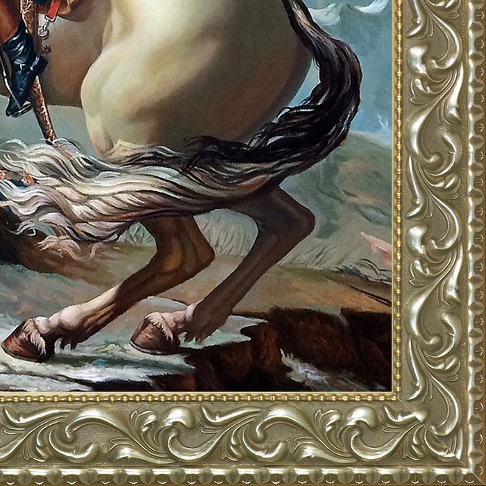 700x700 Tori Home Napoleon Crossing The Alps, 1801' By Jacques Louis David - Napoleon Crossing The Alps Painting