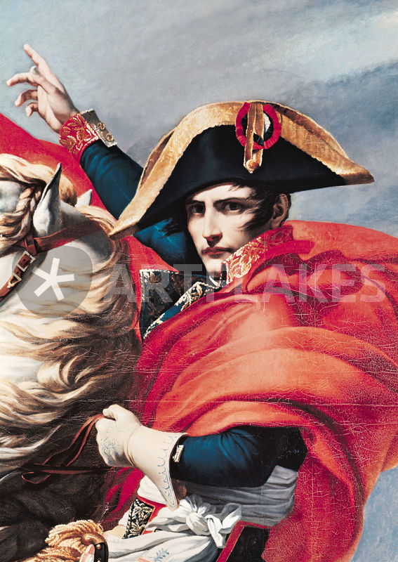 567x800 Napoleon Crossing The Alps Painting Art Prints And Posters By - Napoleon Crossing The Alps Painting