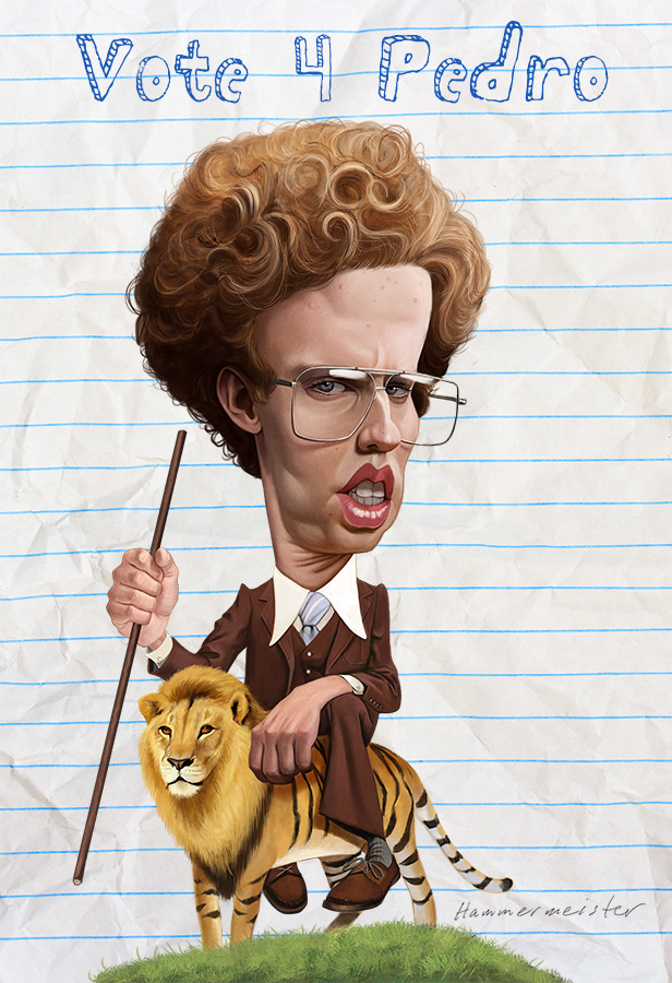 616x900 Napoleon Dynamite Mark Hammermeister - Napoleon Dynamite Painting