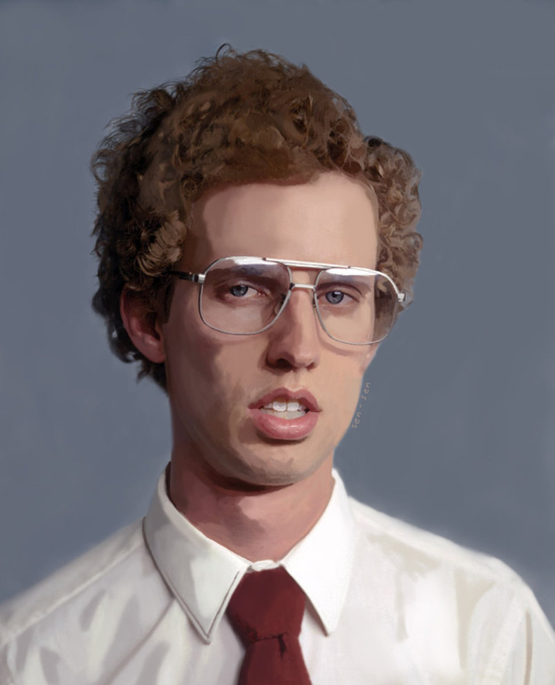 805x993 Napoleon Dynamite By Kcbonx - Napoleon Dynamite Painting