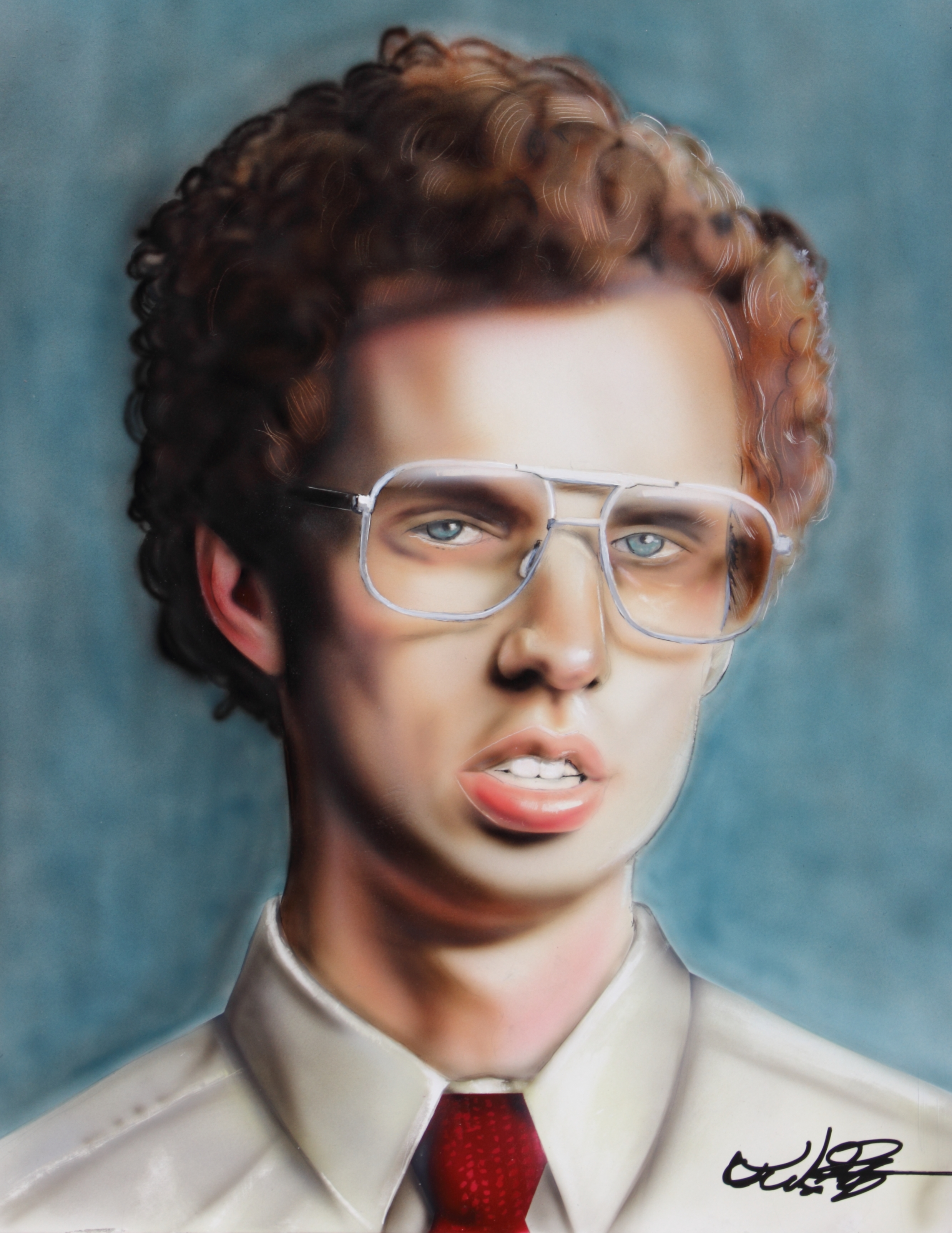 2477x3206 Frankrigg Art - Napoleon Dynamite Painting