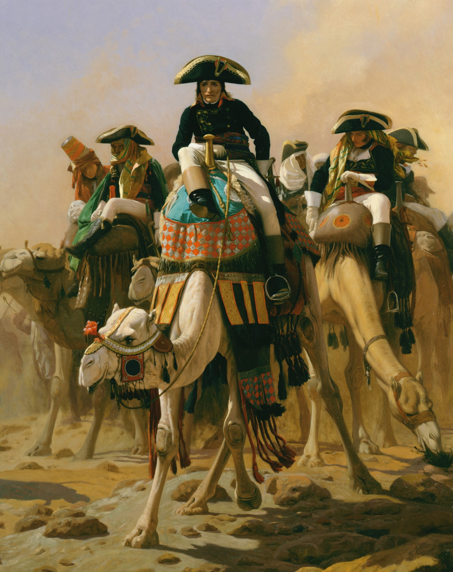 1582x2000 Leon Napoleon And His General Staff In Egypt, 1824 - Napoleon In Egypt Painting