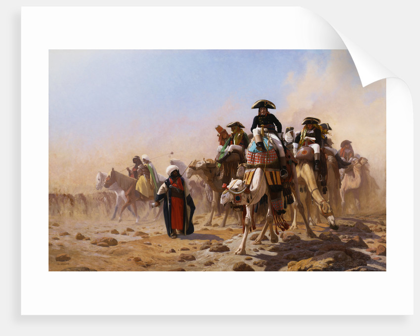 850x681 Napoleon And His General Staff In Egypt Posters Amp Prints By Jean - Napoleon In Egypt Painting
