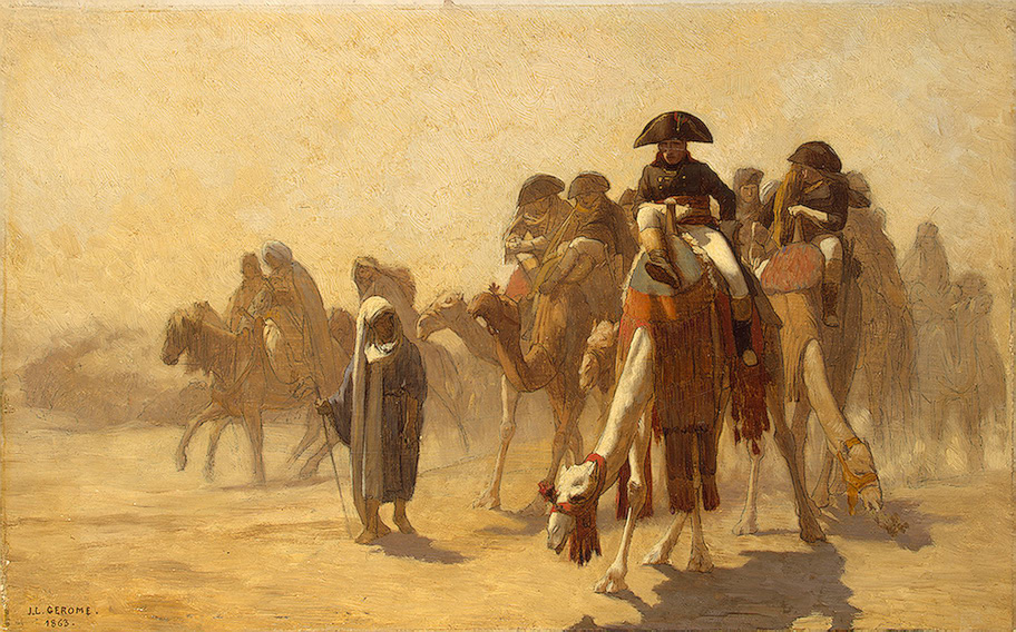 912x568 Napoleon In Egypt 1863 Painting Gerome Jean Leon Oil Paintings - Napoleon In Egypt Painting