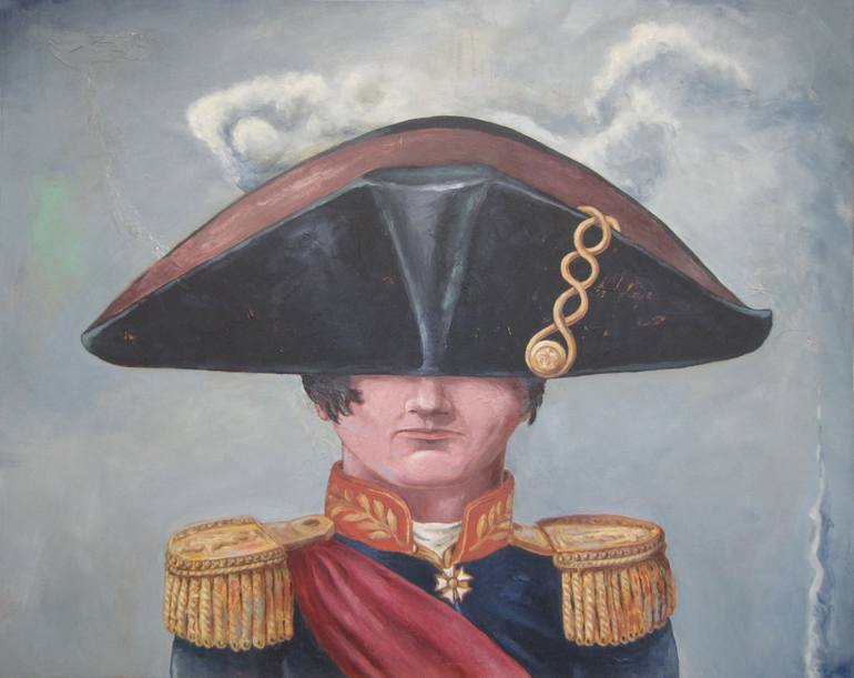 770x611 Saatchi Art Napoleon Painting By Tony Geiger - Napoleon Painting