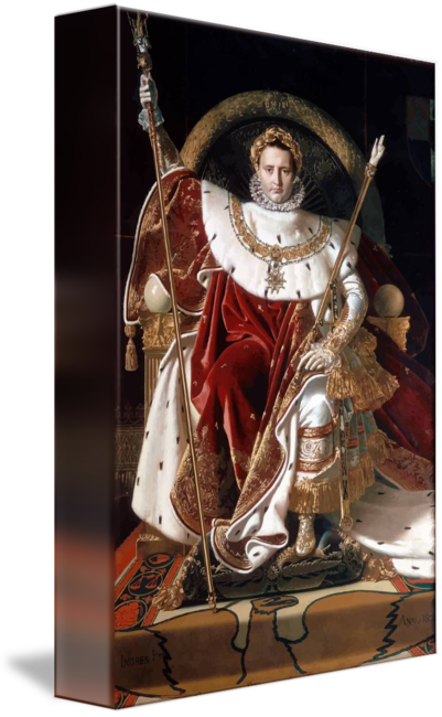 401x650 Digitally Restored Vector Painting Of Napoleon Bon By Stocktrek Images - Napoleon Painting