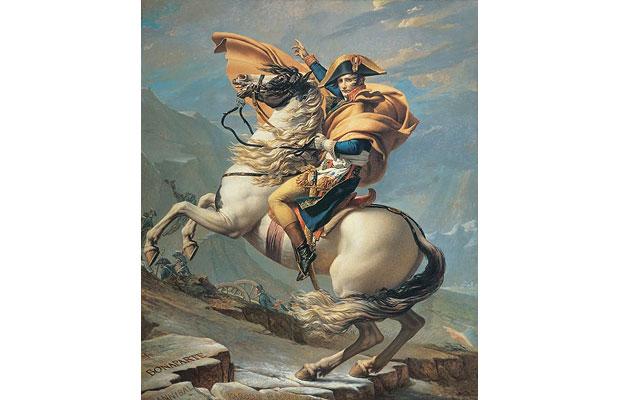 620x400 Horse Muses - Napoleon Riding Horse Painting