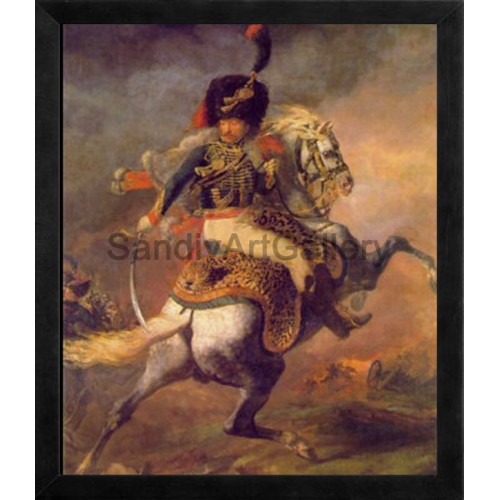 500x500 Napoleon Riding Horse Oil Painting - Napoleon Riding Horse Painting