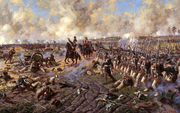 602x377 The Battle Of Borodino (1812) Napoleonic Wars - Napoleonic War Painting