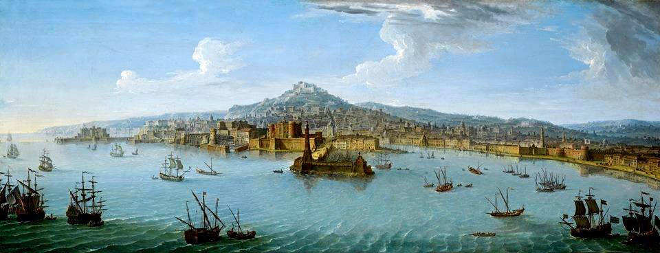 960x368 Fileantonio Joli - Napoli Painting