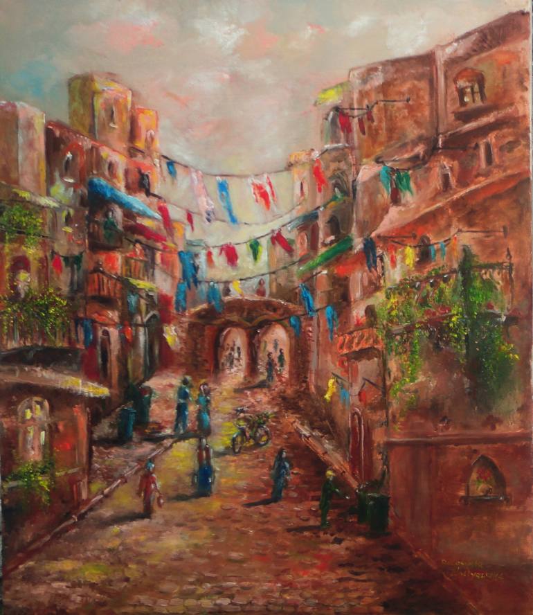 770x888 Saatchi Art Napoli Painting By Radosveta Zhelyazkova - Napoli Painting