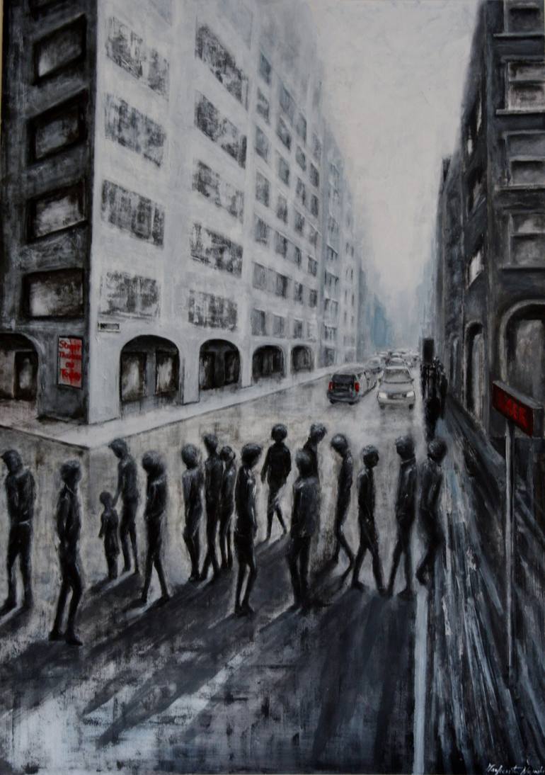 770x1094 Saatchi Art Wandering Painting By Margherita Napoli - Napoli Painting