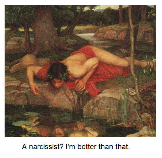 528x516 5 Reasons Why You Should Never Tell Narcissist They'Re - Narcissist Painting