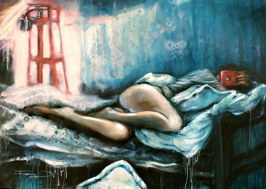 520x370 Narcissist Fang Ling Lee - Narcissist Painting