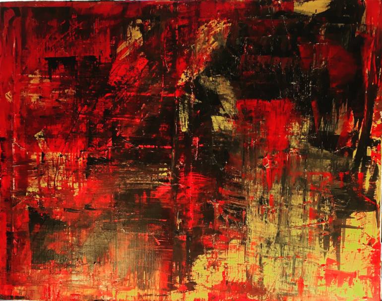 770x608 Saatchi Art Narcissist Painting By Cindy Muscarello - Narcissist Painting