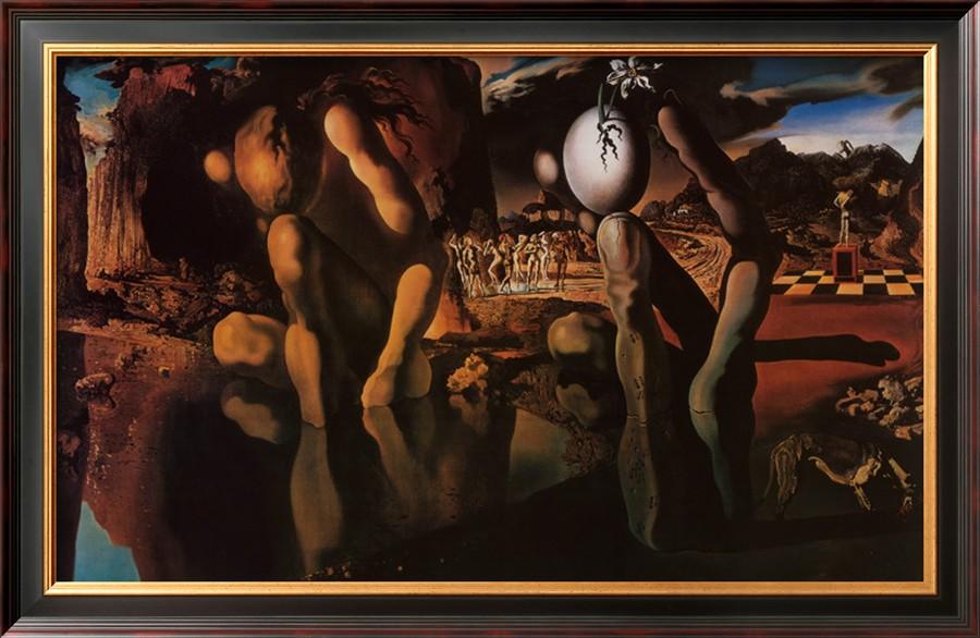 900x586 2018 The Metamorphosis Narcissus,oil Painting Reproduction - Narcissus Painting