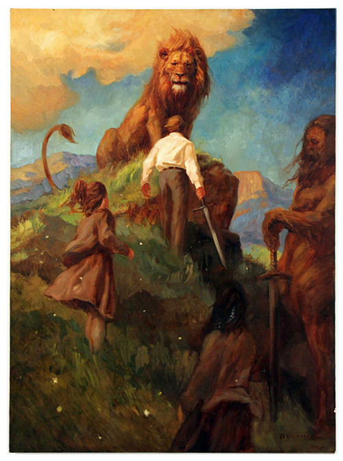 500x671 Justin Sweet - Narnia Painting