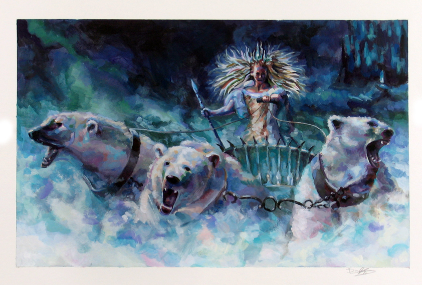 842x569 Narnia - Narnia Painting
