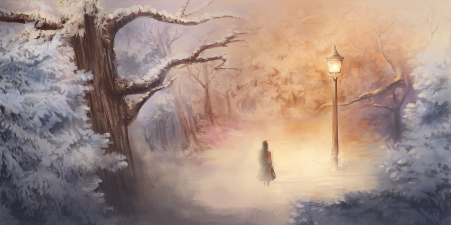 900x450 Narnia Speed Paint By Thamzmasterpiece - Narnia Painting