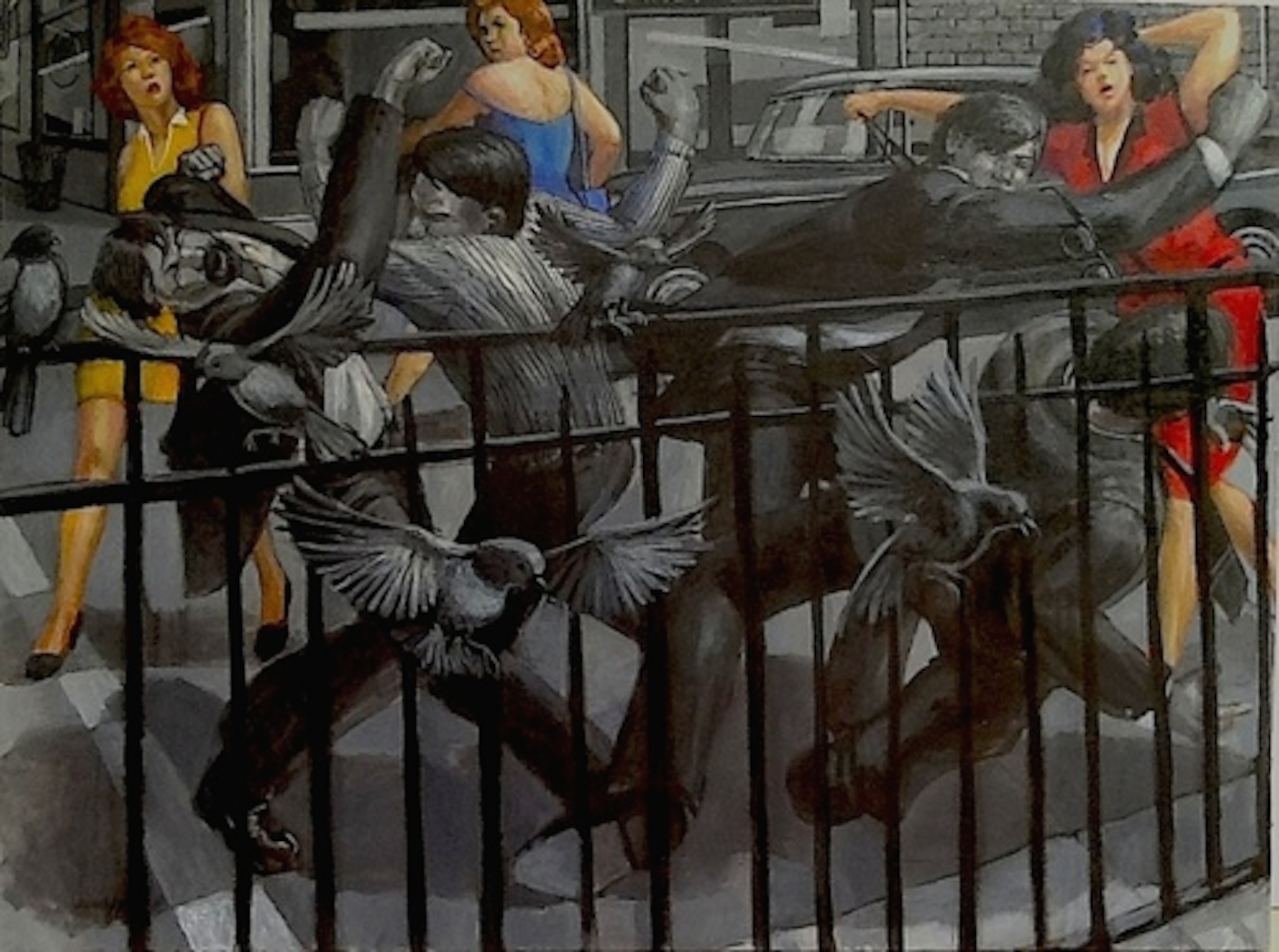 3000x2232 Narrative Paintings Arts Council Of Princeton - Narrative Painting