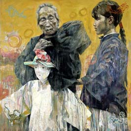 266x266 The Narrative Paintings Of Hung Liu - Narrative Painting