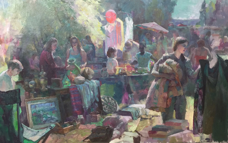 800x502 Woodstock School Of Art Creating A Narrative Painting - Narrative Painting