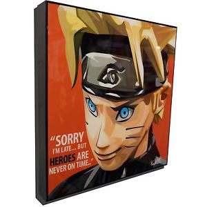 300x300 Naruto Art Poster Plaque Acrylic Print Painting Anime Framed - Naruto Painting