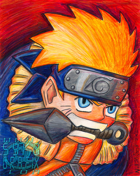 467x585 Naruto Painting By Ninjatron - Naruto Painting