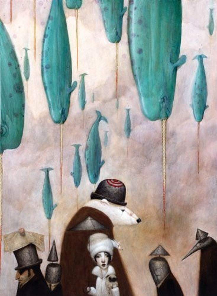 734x1000 Artifact Puzzles - Narwhal Painting