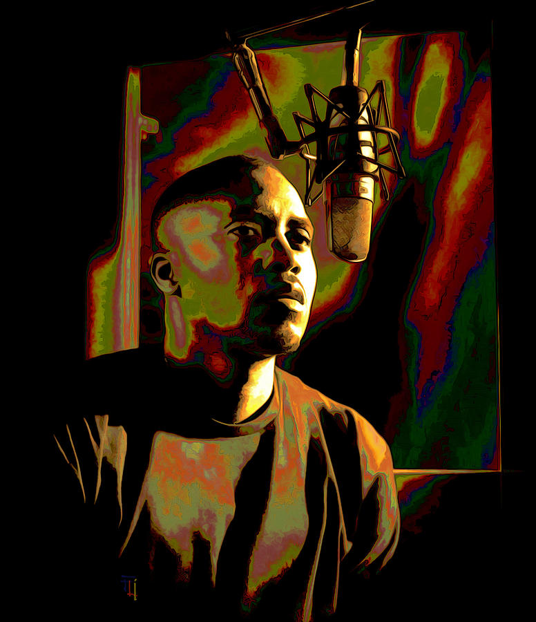 776x900 Nas Painting By Fli Art - Nas Painting