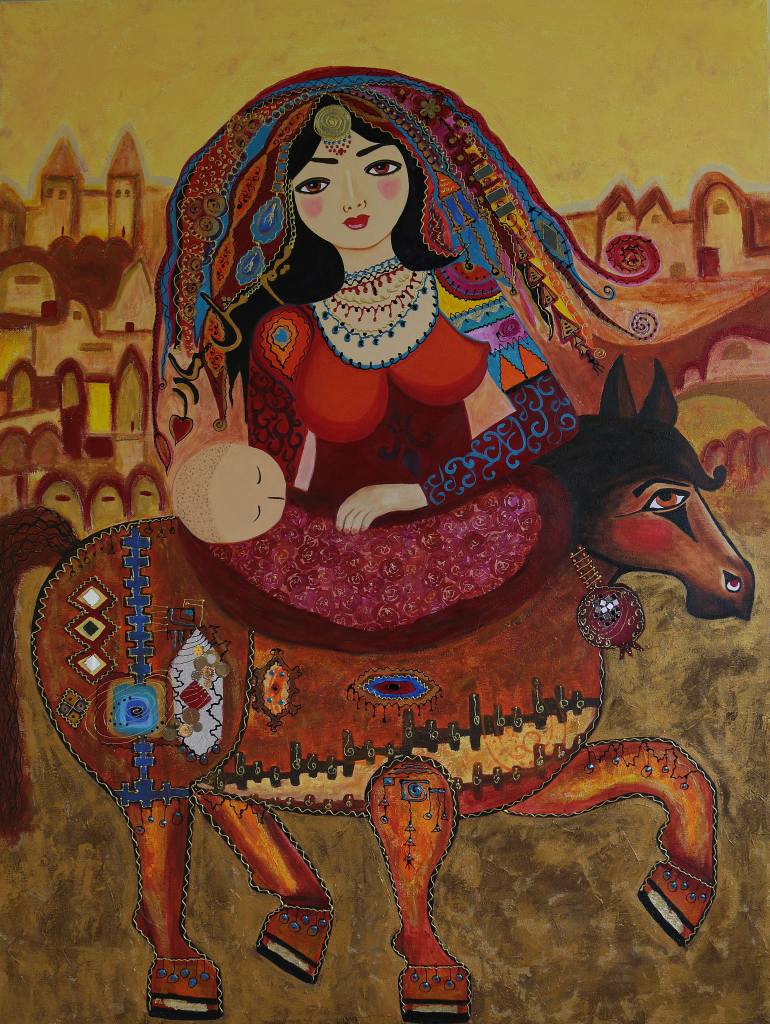 770x1024 Saatchi Art M Like Mother Painting By Nas Naspari - Nas Painting