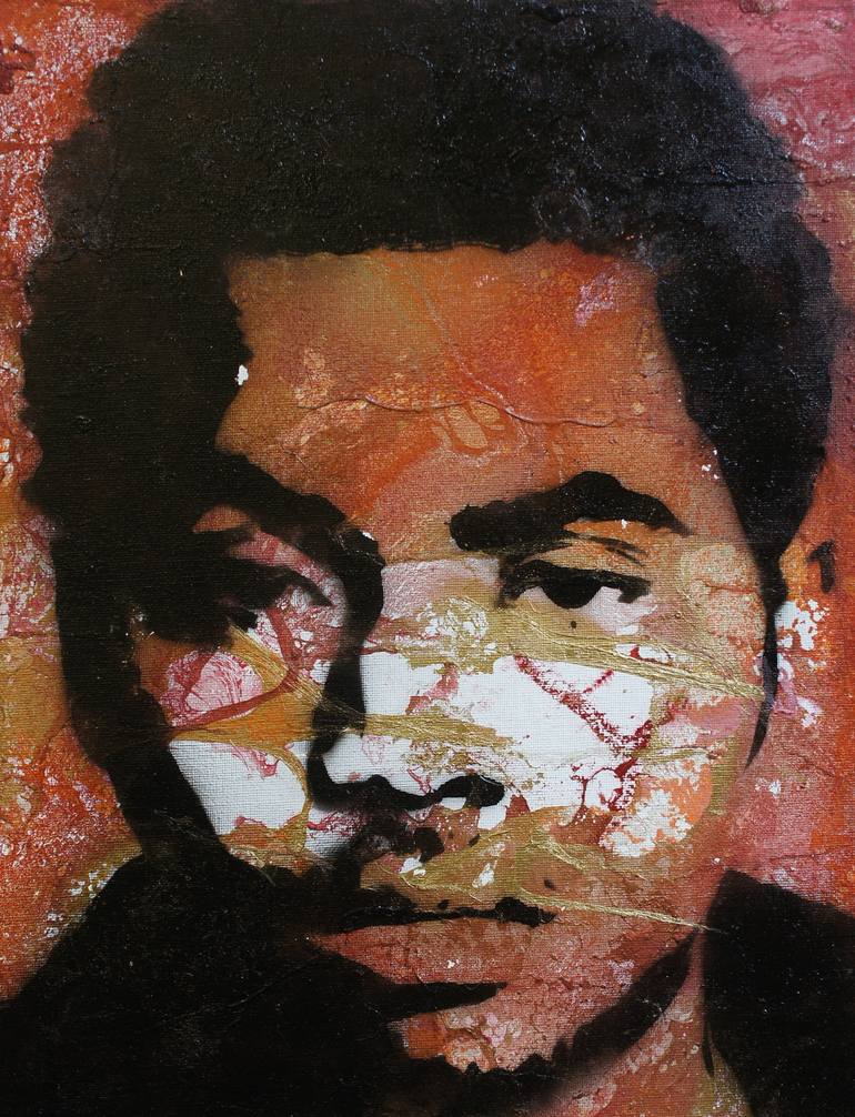 770x1006 Saatchi Art Nasty Nas Painting By Osito Noir - Nas Painting
