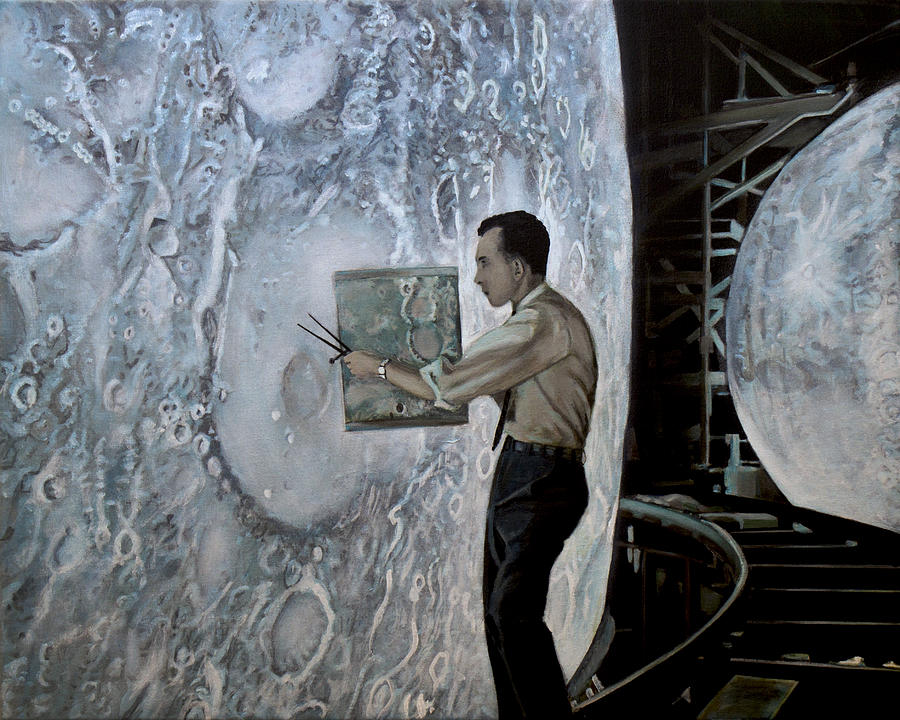 900x720 The Moon Builders - Nasa Painting