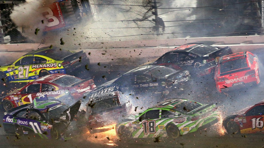 1100x619 Crash - Nascar Painting