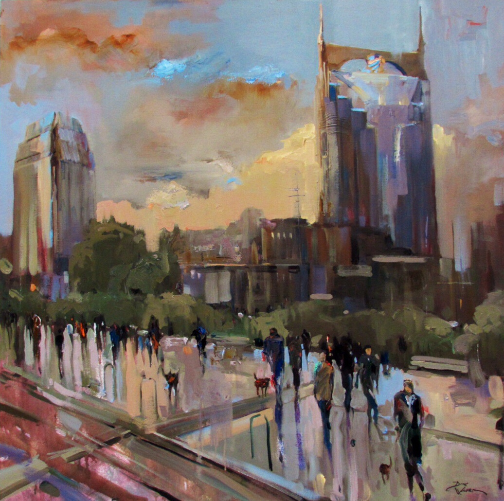 1036x1030 Representation Dirk A. Walker - Nashville Painting
