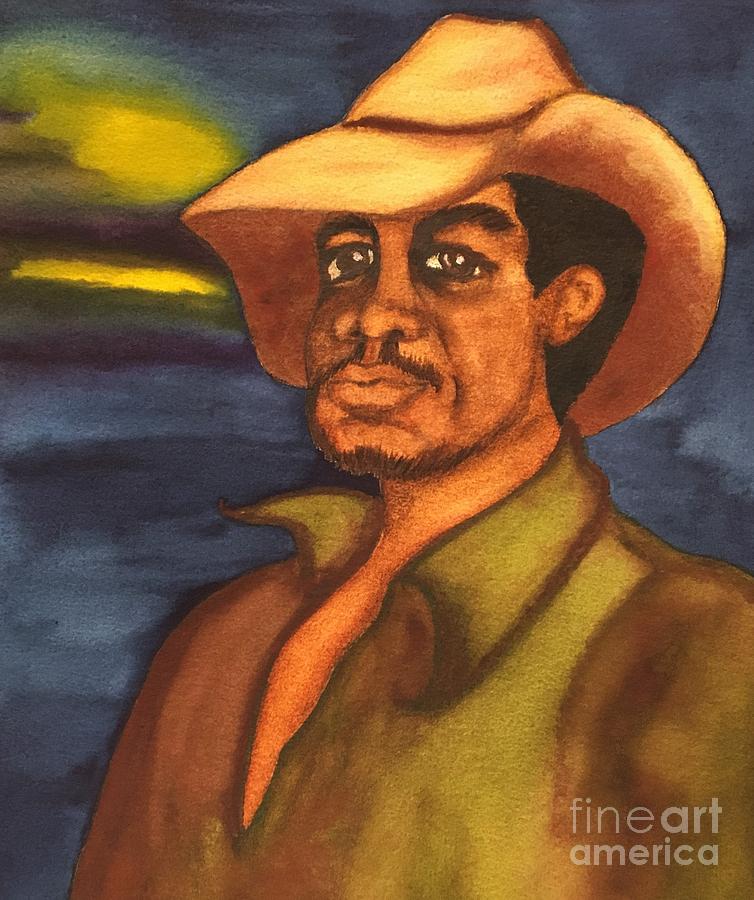 754x900 Nat Turner Painting By Kameko Madere - Nat Turner Painting