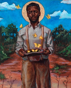 235x293 Take Me Away To The Stars The Mystery, Magic, And Myth Of Nat - Nat Turner Painting