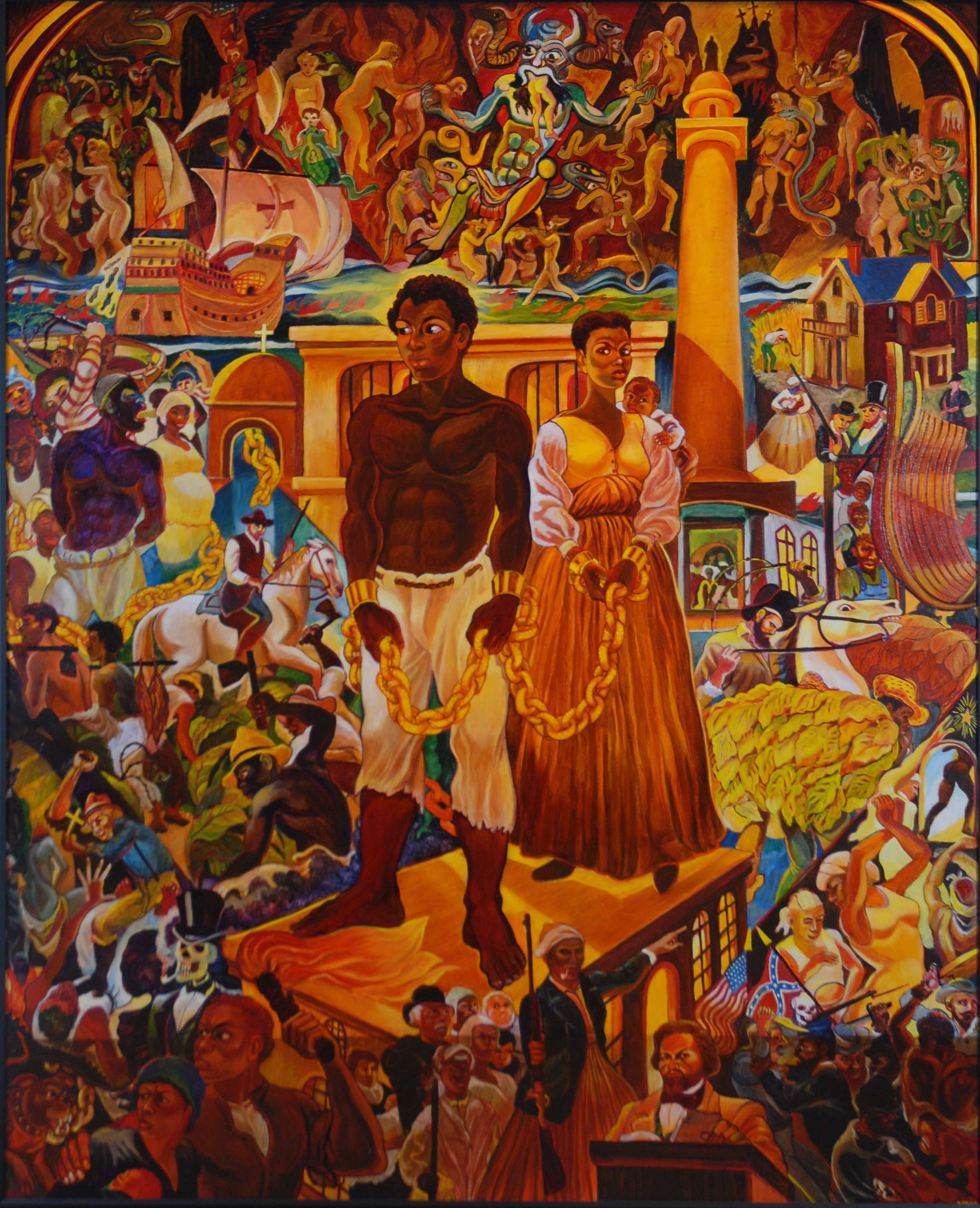 2312x2848 The Uprisings Of Nat Turner And John Brown Response And Treatment - Nat Turner Painting