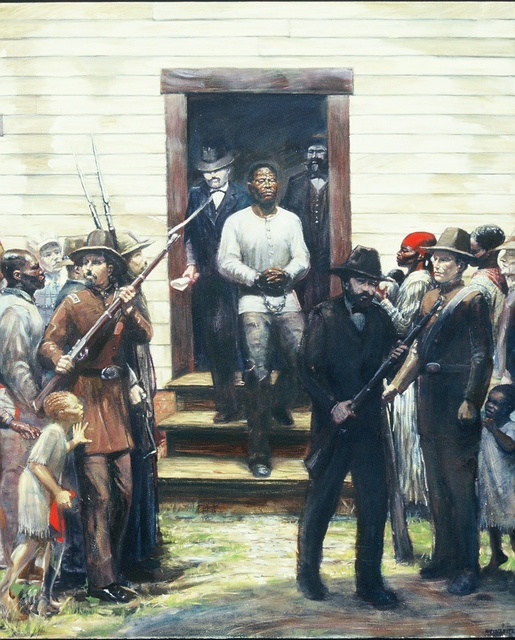 515x640 Joseph Weinzettle Artwork The Last Moments Of Nat Turner - Nat Turner Painting