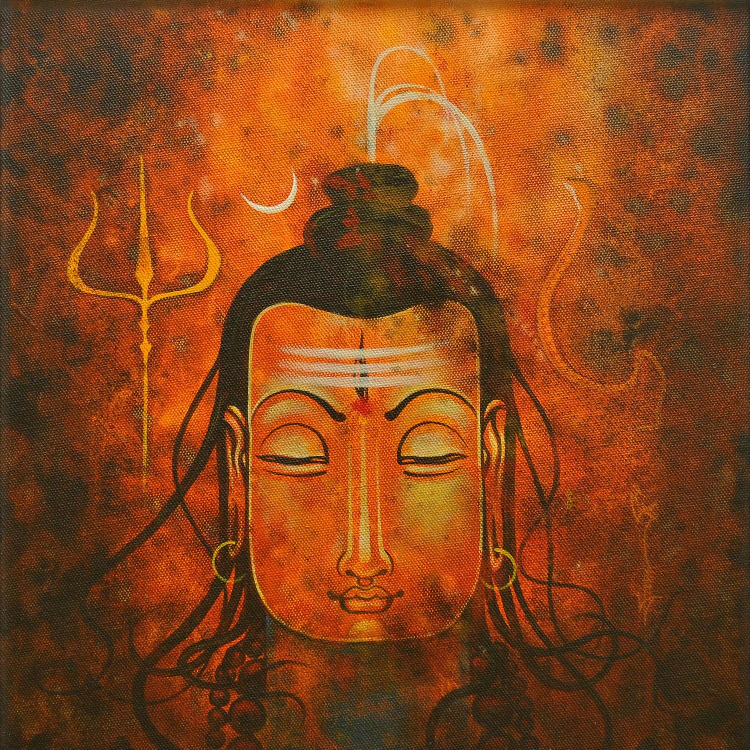 1500x1500 Shiva Paintings Buy Posters, Frames, Canvas, Digital Art Amp Large - Nataraja Painting Modern Art