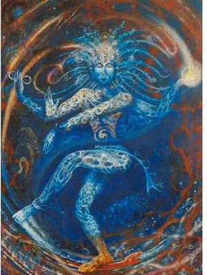 301x400 Jean Letschert - Nataraja Painting Modern Art