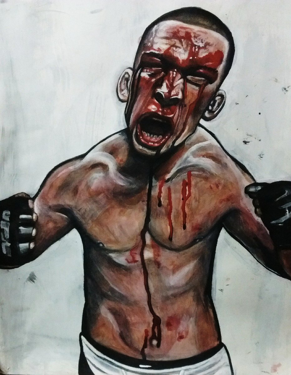933x1200 Octopus Dan On Twitter New Nate Diaz Painting I'M Working - Nate Diaz Painting